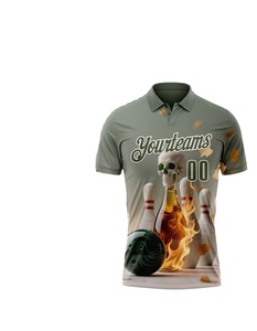 Polo unisexe personnalisé de votre marque – Fournisseur ODM de polos uniformes colorés pour le golf et le bowling - Product Image 3
