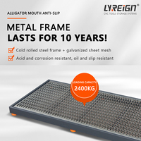 Plateforme de pédalier CNC anti-fatigue, antidérapante, en métal, tapis de sol d'atelier réglable pour machines de fraisage et tours CNC