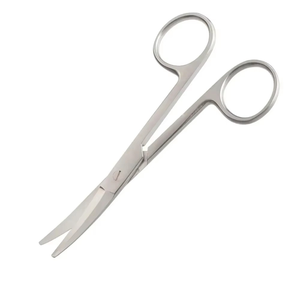 Ciseaux nasaux Fomon Saber Back Premium 13 cm – Ciseaux nasaux Fomon Saber Back réutilisables en acier inoxydable pour rhinoplastie et chirurgie nasale - Product Image 2