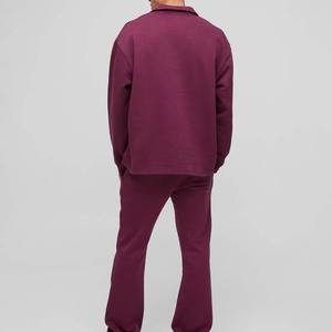 High Quality 2026 Long Sleeve Rugby Men's Polo <b>Shirts</b> Cotton Knitted Fabric 220g Weight Turn Down Collar Regular Fit Rugby <b>Shirt</b> - Product Image 3