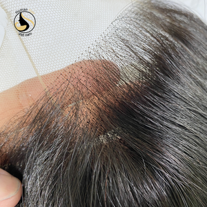 Perruque Lace Closure Invisible HD 100% — ali queen, cheveux humains lisses, 4x4 5x5 6x6 7x7, Lace Closure transparente - Product Image 1