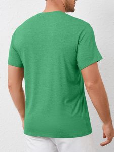 เสื้อยืดผู้ชายแบบสั่งทำพิเศษ ทรงโอเวอร์ไซส์ ผ้าฝ้าย แขนสั้น คอกลม พร้อมพิมพ์ลายกราฟิกตามสั่ง สำหรับแบรนด์เสื้อผ้าสตรีทแวร์ - Product Image 3