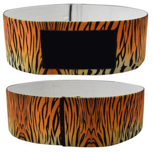 Offre Spéciale – Bande de Résistance Élastique Personnalisée pour Yoga et Fitness, Motif Léopard Imprimé par Sublimation, Séchage Rapide – Vente en Gros - Product Image 2