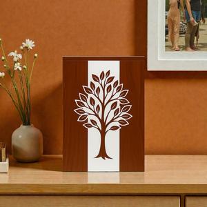 Urne funéraire en bois de rose : Résine Onde Océanique, Souvenir commémoratif - Product Image 5