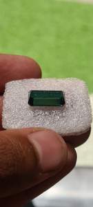 Turmalina Indigolita Natural, Gema Facetada de Forma Octogonal, Como se Ve en la Imagen, para la Elaboración de Joyas - Product Image 2