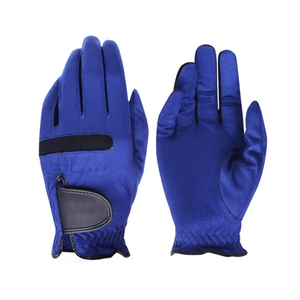 Vente en gros de patchs en caoutchouc respirants de haute qualité, personnalisables avec logo imprimé, en cuir Cabretta coloré, pour le sport, main gauche - Product Image 4