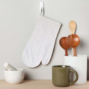 Premium High Quality 100% Cotton Plain Pattern Customized Size and Color Oven Mitten's at Best Price. - Product Image 1