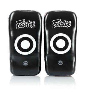Protège-tibias incurvés de style Fairtex en cuir de vachette véritable pour Muay Thai et MMA – Absorption des chocs durable - Product Image 5