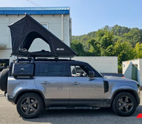 Tente de toit TRAP OVERLAND 9cm ultra-plate, très vendue, coque en aluminium, fabricant OEM, tente de toit pour 4x4 tout-terrain