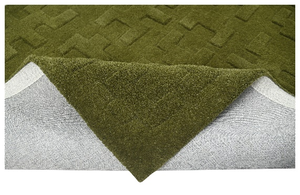 Ocean Art Collection Durable Handmade Kids Room Tufted Wool/Cotton <b>Rug</b> Non-Slip Soft Fluffy Latex Backing <b>Boho</b> Geometric Pattern - Product Image 4