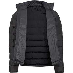 เสื้อแจ็คเก็ตพัฟเฟอร์ผู้ชาย ทนทานต่อสภาพอากาศ เสื้อคลุมกันหนาวสำหรับฤดูหนาว ดีไซน์ซิปปิด คอสูง เหมาะสำหรับทุกสภาพอากาศและการสวมใส่ประจำวัน ใช้ได้และขายได้ - Product Image 4