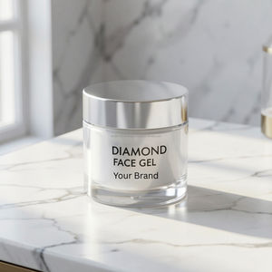 Gel visage éclaircissant hydratant anti-âge ODM OEM Diamond Face Gel, gel visage qui rehausse l'éclat - Product Image 2