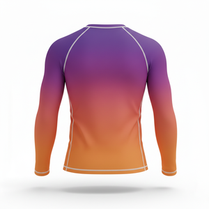 เสื้อรัดรูปแขนยาวแบบยูนิเซ็กซ์สำหรับฝึกซ้อมกีฬา บีเจเจ เอ็มเอ็มเอ็ม ยิวยิตสู กราปลิง โนกิ แห้งเร็ว - Product Image 2