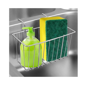 Soporte para Esponjas de Alambre de Acero Inoxidable Hecho a Medida, Organizador de Herramientas de Limpieza para Cocina, Bandeja de Almacenamiento a Buen Precio - Product Image 4
