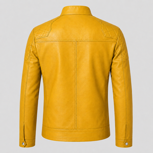 2026 New <b>Men</b> Fashion Casual <b>Jacket</b> With Stand Neck Collar Front Zip Closure And <b>Smart</b> Slim Fit Design - Product Image 2