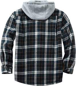 Sweat à capuche imprimé pour homme, en polyester/coton épais 240 g/m², doublé pour l'hiver, sans cordon, couleur unie, coupe oversize, OEM - Product Image 4