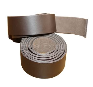 กระเป๋าหนัง Latigo แบบพรีเมี่ยมคุณภาพสูงสีน้ำตาลแบนเครื่องประดับอุปกรณ์ศิลปะหัตถกรรมอุปกรณ์เสริมงานฝีมือ DIY - Product Image 1