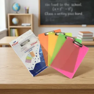 Portapapeles Transparente para Exámenes, 9.5x14 Pulgadas, Plástico Resistente, para Uso en Exámenes, Oficina y Escuela, Disponible para la Venta - Product Image 2