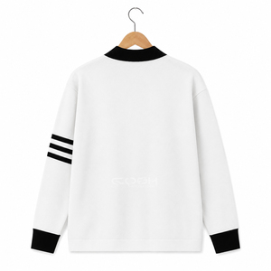 Cosh International Sorority <b>Cardigan</b> <b>Sweater</b> Women's Embroidered Crest Button Front V-Neck Long Sleeve <b>Cardigan</b> - Product Image 3
