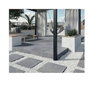 Adoquines de Porcelana Italianos de 20 mm, Ladrillo Refractario, Diseño Moderno, Resistentes, Resistentes al Agua, Acabado Mate, Antideslizantes, Certificación CE, 600x600, para Villa