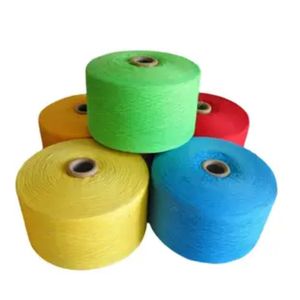 Hilo Premium NE 8s/1 Reciclado de Color Claro, Antipilling, Sostenible, Suave, Diseñado para Tejer a Mano, en Forma de Cono - Product Image 3