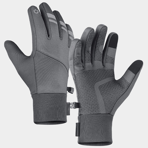 Gants de course sur mesure avec panneaux en maille respirante, fabrication OEM ODM, étiquette privée, commandes en gros pour les marques sportives - Product Image 1
