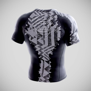 Alta calidad logotipo personalizado impreso MMA BJJ gimnasio equipo manga corta verano Rash Guard para hombres sublimación Jiu Jitsu al por mayor - Product Image 2
