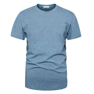 High Quality 210gsm Cotton Blank <b>Plain</b> <b>Tshirt</b> Custom Logo Printing Plus Size Men's T-Shirts Oversized Heavyweight Men's T-shirts - Product Image 2
