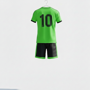 Camisetas y Pantalones Cortos de Fútbol Personalizados por Sublimación para Niños, Conjunto Transpirable de Uniformes de Entrenamiento de Fútbol para Niños, Jóvenes, Niñas y Aficionados - Product Image 2