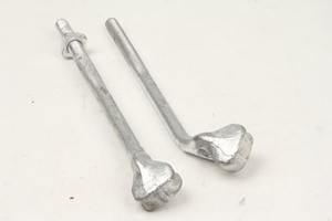 Vis à tête ronde avec écrous, laiton naval, acier inoxydable SS316, finition nickel chromé passivé, modèle 17 - Product Image 6
