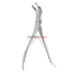 Rongeur à os à action composée 8 mm de morsure 240 mm Instrument chirurgical en acier inoxydable Rongeur manuel orthopédique de précision pour la coupe des os - Product Image 4