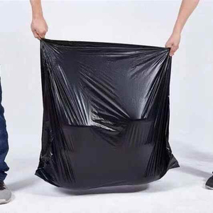 Bolsas de Basura Grandes con Cordón, 60*75cm, Material PE de 15 micras, Desechables, 48 Rollos por Caja, para Uso en Supermercados - Product Image 5