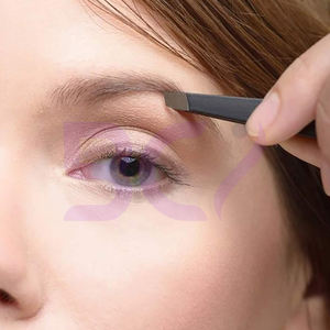 Pinza para Cejas OEM ODM de Acero Inoxidable Ultra Afilada, Punta Inclinada, Ligera, Agarre Extra, Calidad Premium, Nueva y Moderna - Product Image 4