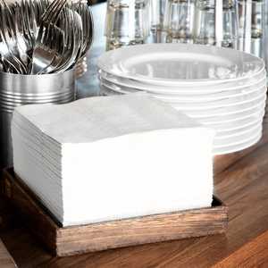 Serviettes en papier recyclé biodégradable 2 plis, serviettes en papier jetables pour mariage, fournisseur de serviettes de table jetables de haute qualité - Product Image 3