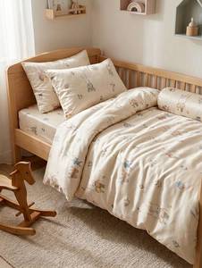 Sábana Ajustable Pinedream de Lyocell 200TC con Diseño de Conejo de Dibujos Animados, Transpirable, Fresca al Tacto, Ideal para Niños, Cosida, para Dormitorio - Product Image 6