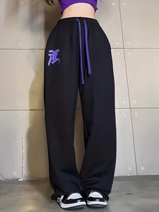 Printed Drawstring Sweatpants Women's Street Hip Hop <b>Dancing</b> Casual Trendy <b>Pants</b>, Women's Athleisure - Product Image 6