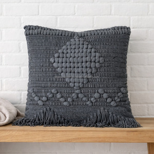 Fundas de Almohada Decorativas Únicas de Algodón, Cojines de Piso Marroquíes, Tamaño Personalizado, Funda de Almohada Bohemia de Lana para Dormitorio - Product Image 5