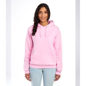 JERZEES NuBlend 996MR Sweat-shirt à capuche unisexe en molleton doux, prêt pour l'impression sérigraphique, ROSE CLASSIQUE - Product Image 5