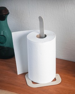 Modern Powder Coated Steel Paper Towel <b>Holder</b> Stand Countertop <b>Kitchen</b> <b>Tissue</b> Roll Dispenser for Home & Hotel - Product Image 3
