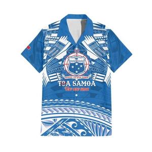 Chemise Hawaïenne Samoa Rugby 685 Pride à Imprimé Tribal Polynésien pour Hommes – Vente en Gros Fabricant - Product Image 4