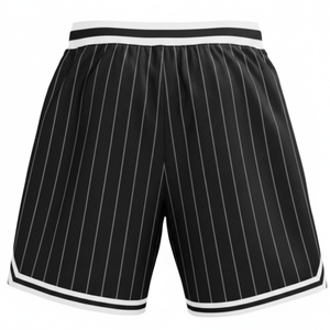 Shorts de basketball pour hommes 100 % polyester respirant, vente en gros, vêtements de sport décontractés, pantalons courts grande taille, design en maille - Product Image 6