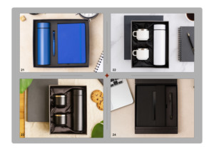 Cuaderno de Cuero PU y Madera Personalizado de Lujo con Bolígrafo, Impresión Digital - Set de Regalo Ejecutivo para Graduación y Regreso a Clases - Product Image 3