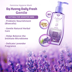 Gel Intime Lavande Apaisant Quotidien Best-Seller pour Soin Féminin Doux, Nettoyant Intime Équilibrant le pH, Soin Herbal Quotidien pour Peaux Sensibles - Product Image 4