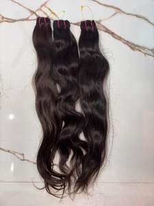 Extensiones de Cabello Humano Virgen Remy Indio al por Mayor, Doble Trama a Máquina para Todos los Colores de Tinte, Fabricadas en Chennai, India - Product Image 4