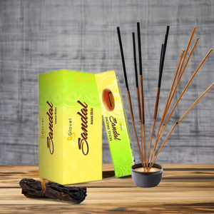 El mejor exportador de la India, caja cuadrada de incienso negro de 9 pulgadas y 8 palos, embalaje de Fragancia pura, decoración del hogar, velas perfumadas de incienso - Product Image 6