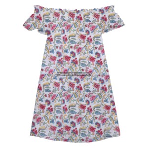 Nouvelle Robe Courte Décontractée Épaules Dénudées en Coton, Tendance 2026, Sexy, Élégante et Amincissante, Idéale pour les Fêtes, Vente Chaude - Product Image 5