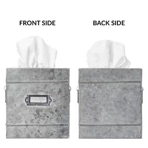 Porta Servilletas de Metal Galvanizado con Acabado Reflectante, Diseño Moderno, Duradero y Sostenible para Uso en el Hogar y Restaurantes - Product Image 4