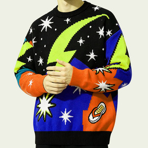 Servicio OEM, Sudadera de Alta Calidad Personalizada para Hombre, 100% Algodón, Cuello Redondo, Estampada, Tejida, Sudadera Informal de Invierno - Product Image 4