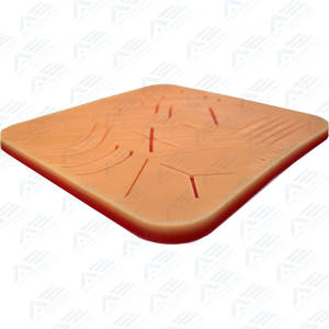 Demonstration Complete Suture Practice Kit Extra Large Ultra Pad Precut Wounds Handmade With Silicone <b>Rubber</b> for Teaching - Product Image 6