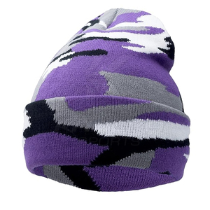Gorros de Punto Clásicos para Uso Diario, Unisex, de Alta Calidad, 100% Acrílico, Tejido Cómodo para Clima Frío y Uso en Exteriores - Product Image 3
